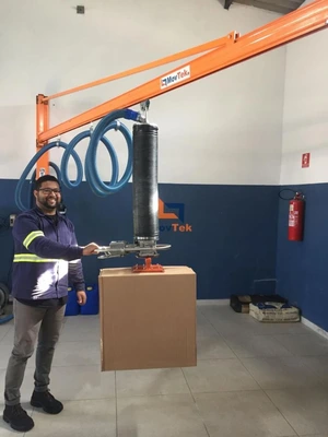 Distribuidor De Manipulador A Vácuo Para Caixas