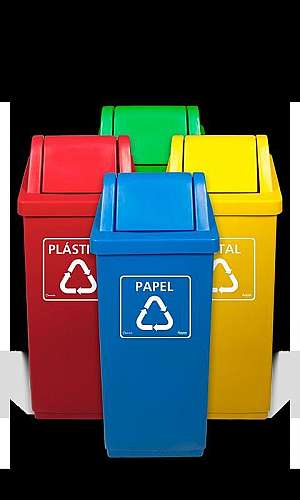 Coletores de Lixo Coloridos  Coletores de Lixo Coloridos