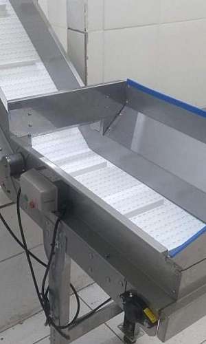 Esteira para transporte de alimentos Esteira para transporte de alimentos