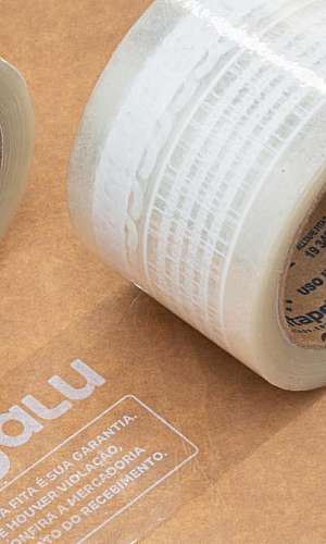 Fita para fechamento de caixas de papelão Fita para fechamento de caixas de papelão