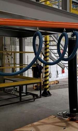 Manipulador para movimentar cargas Manipulador para movimentar cargas